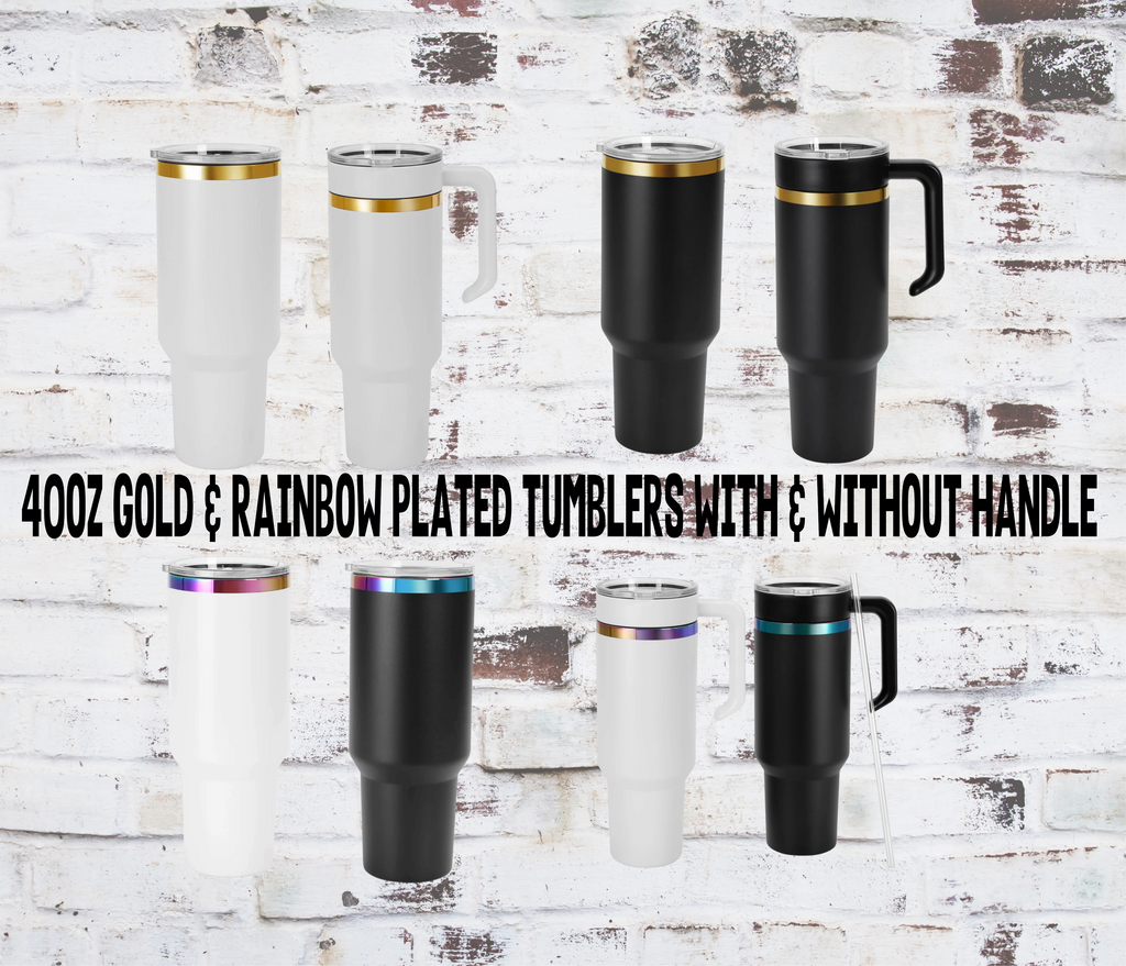 Blessed Christian Non-Branded 40oz Tumbler  | Faith Inspirational Cup | Religious Gift