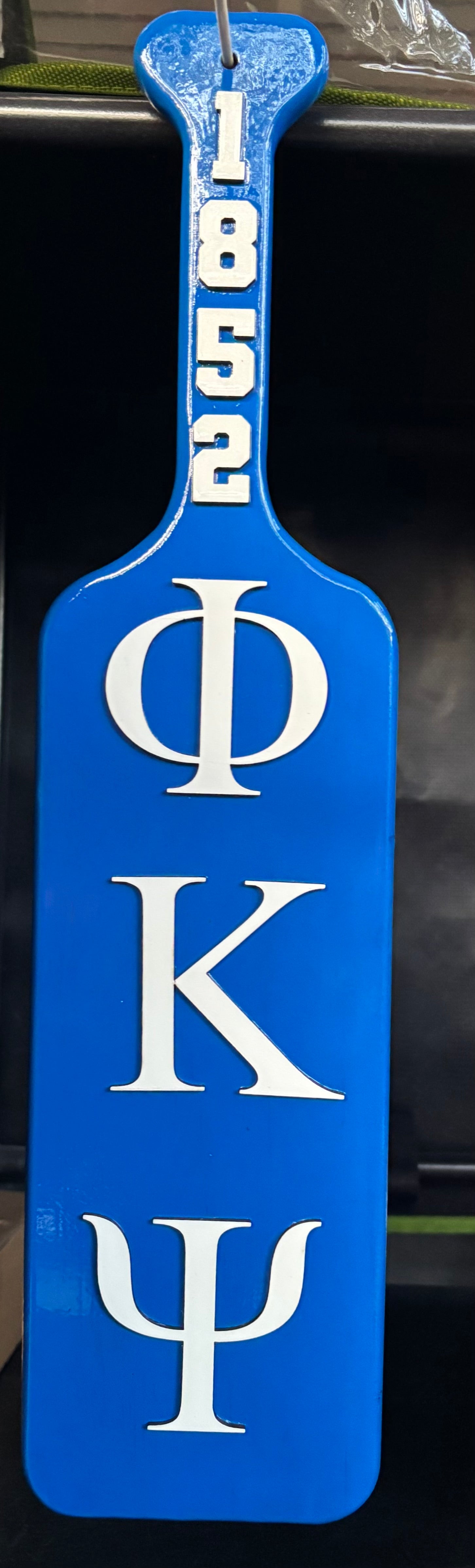 Custom Sorority & Fraternity Wood Paddle | 3D Raised Lettering Greek Gift | Big Little Reveal Gift | Personalized Greek Life Keepsake | Custom Sorority Paddle with 3D Name
