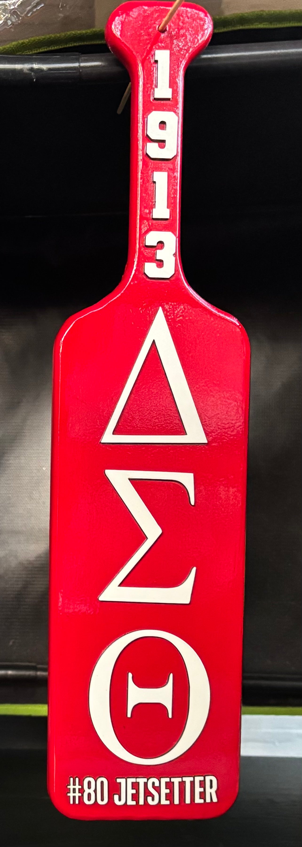 Custom Sorority & Fraternity Wood Paddle | 3D Raised Lettering Greek Gift | Big Little Reveal Gift | Personalized Greek Life Keepsake | Custom Sorority Paddle with 3D Name