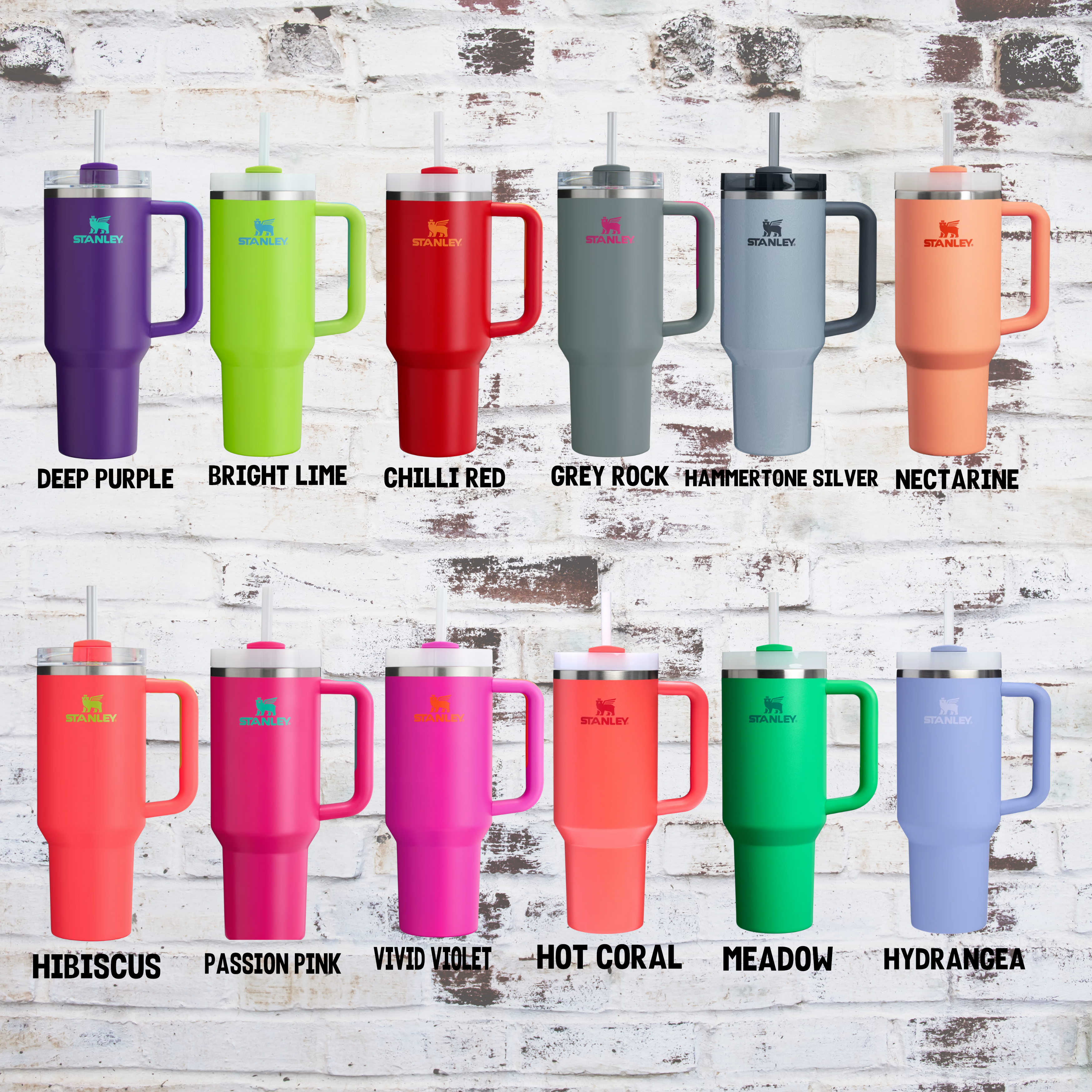 40oz Stanley Engraved Tumbler with Handle | Custom Laser Engraved Cup | Christian tumbler Be the Light full wrap