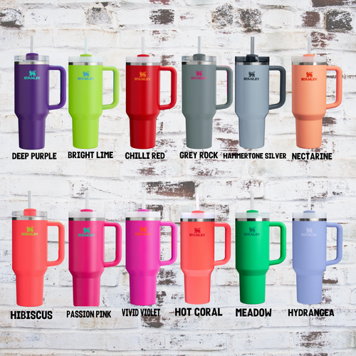 Blessed Christian 40oz Stanley Tumbler with Handle & Straw | Faith Inspirational Cup | Religious Gift