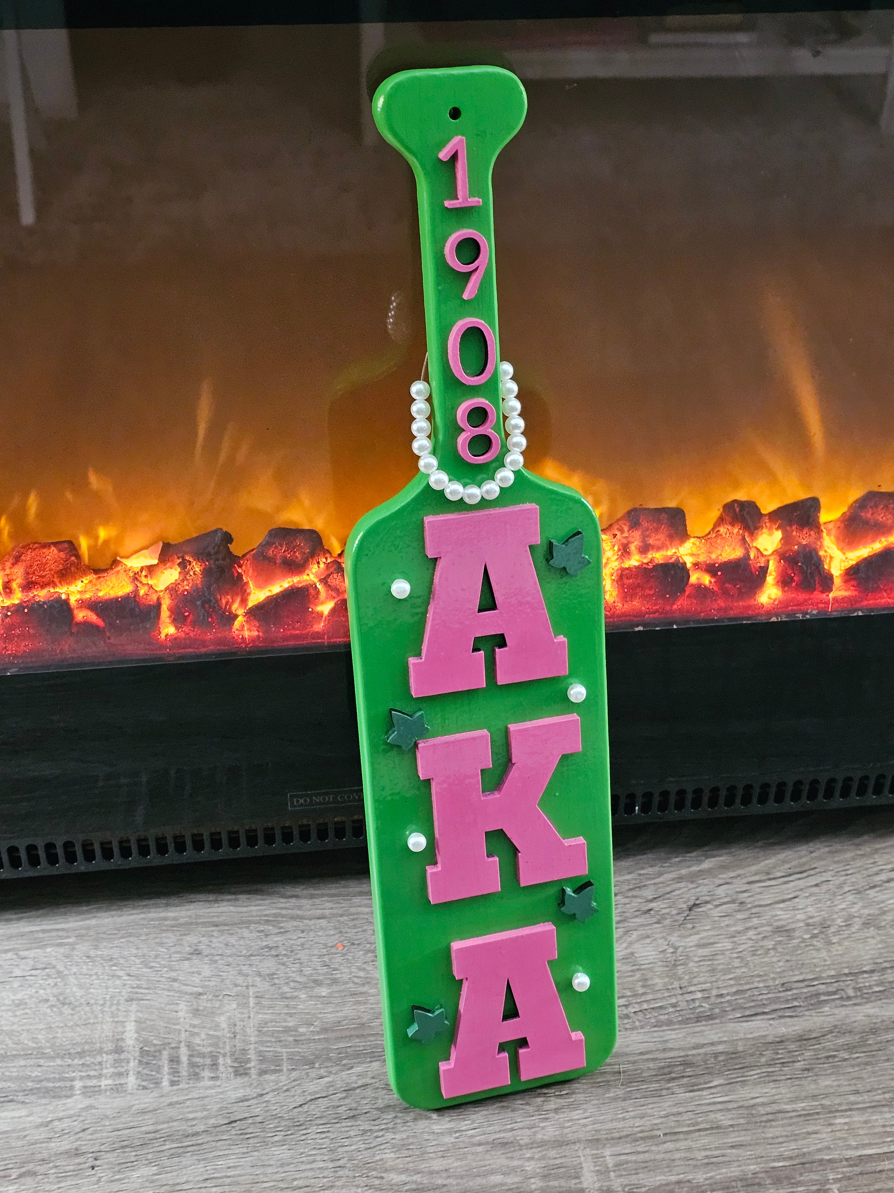 Custom Sorority & Fraternity Wood Paddle | 3D Raised Lettering Greek Gift | Big Little Reveal Gift | Personalized Greek Life Keepsake | Custom Sorority Paddle with 3D Name